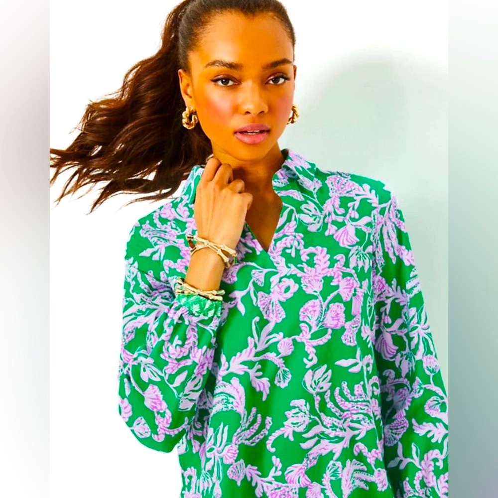 NWT Lilly Pulitzer Jae Tunic, Medium - Picture 1 of 7